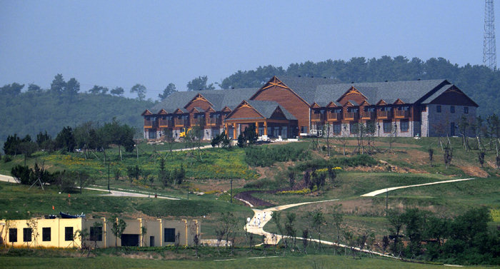 'Club House Guanglu Island Resort area Cecobois 