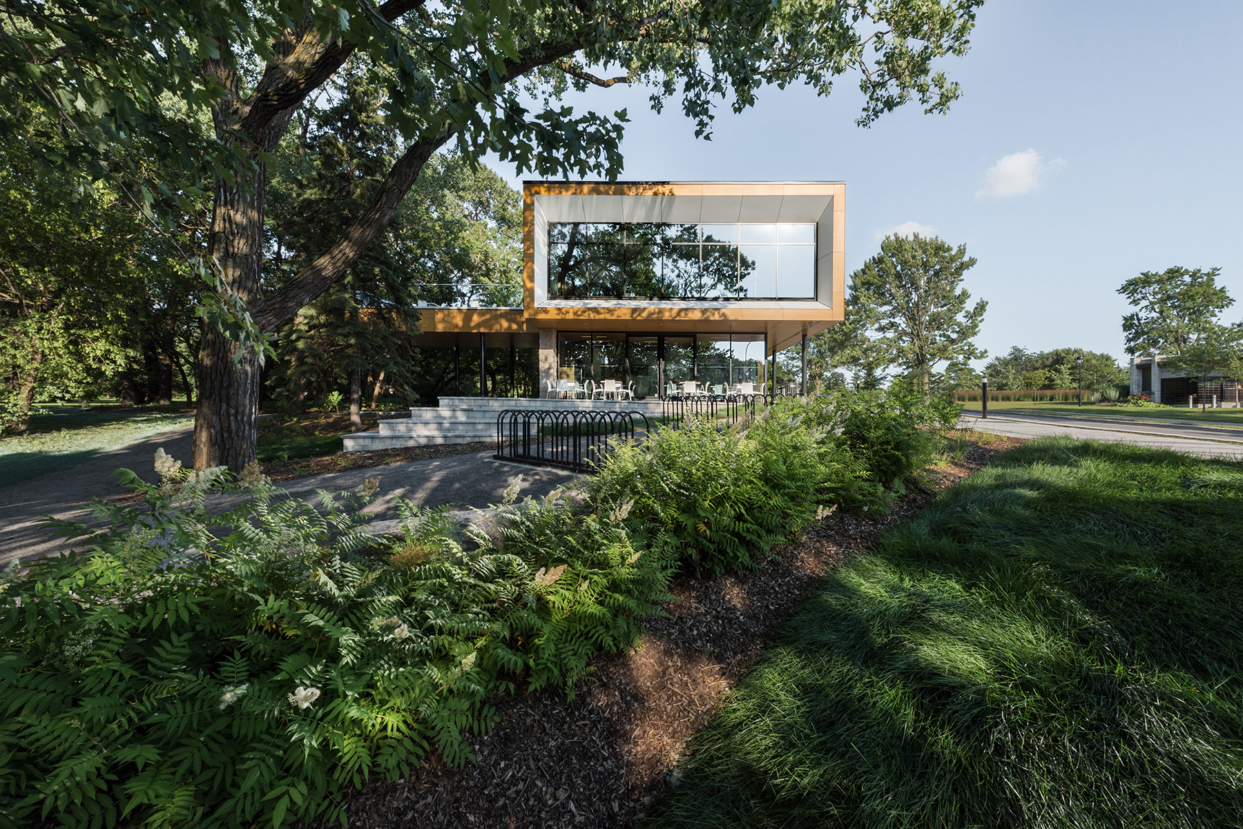 'Pavillon d’accueil du Parcours Gouin Cecobois 