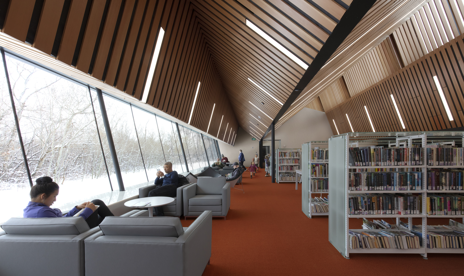 'Bibliothèque publique d’Edmonton (succursale Capilano) Cecobois 