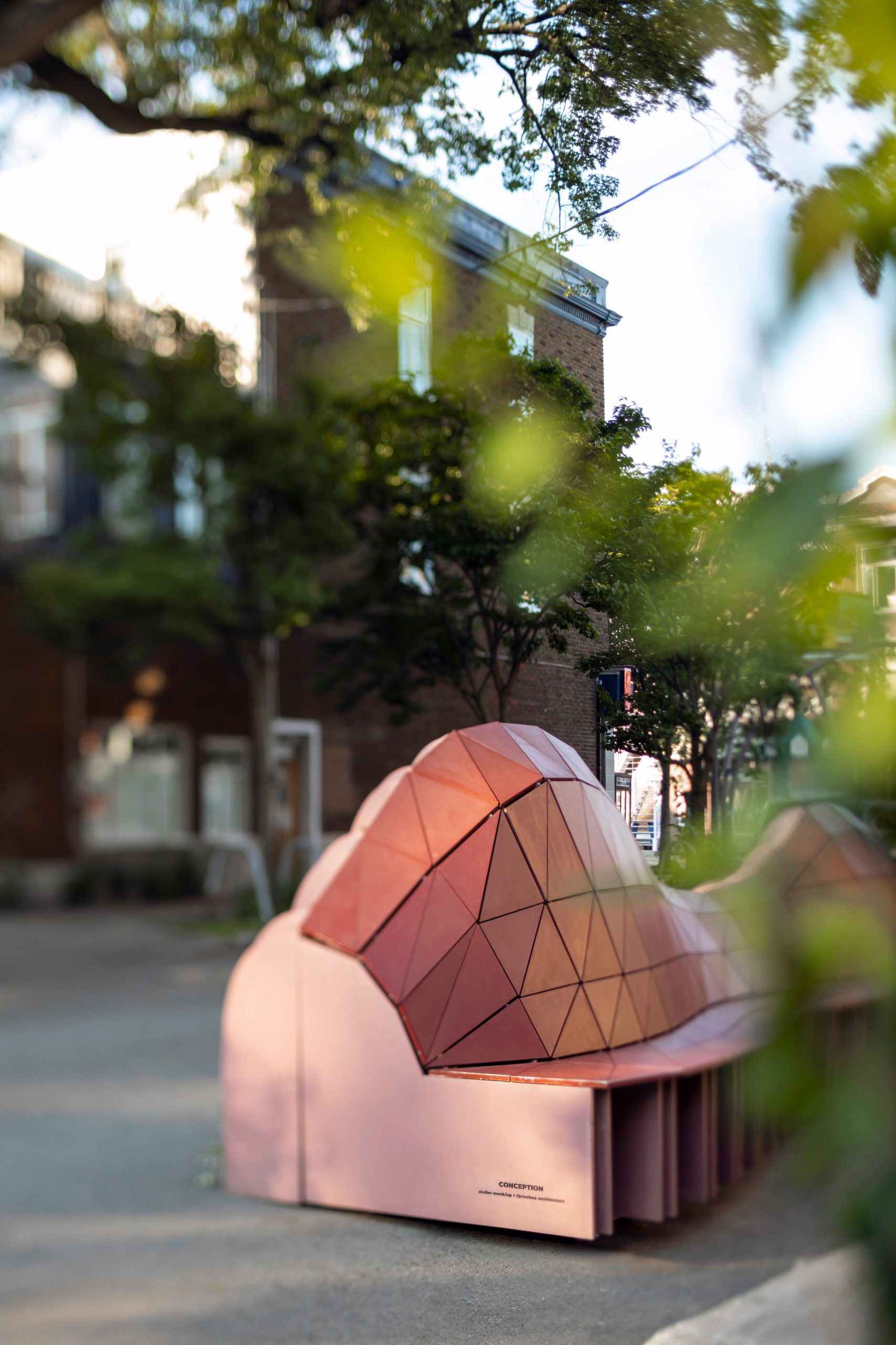 'Parklet Glacier Aberdeen Cecobois 