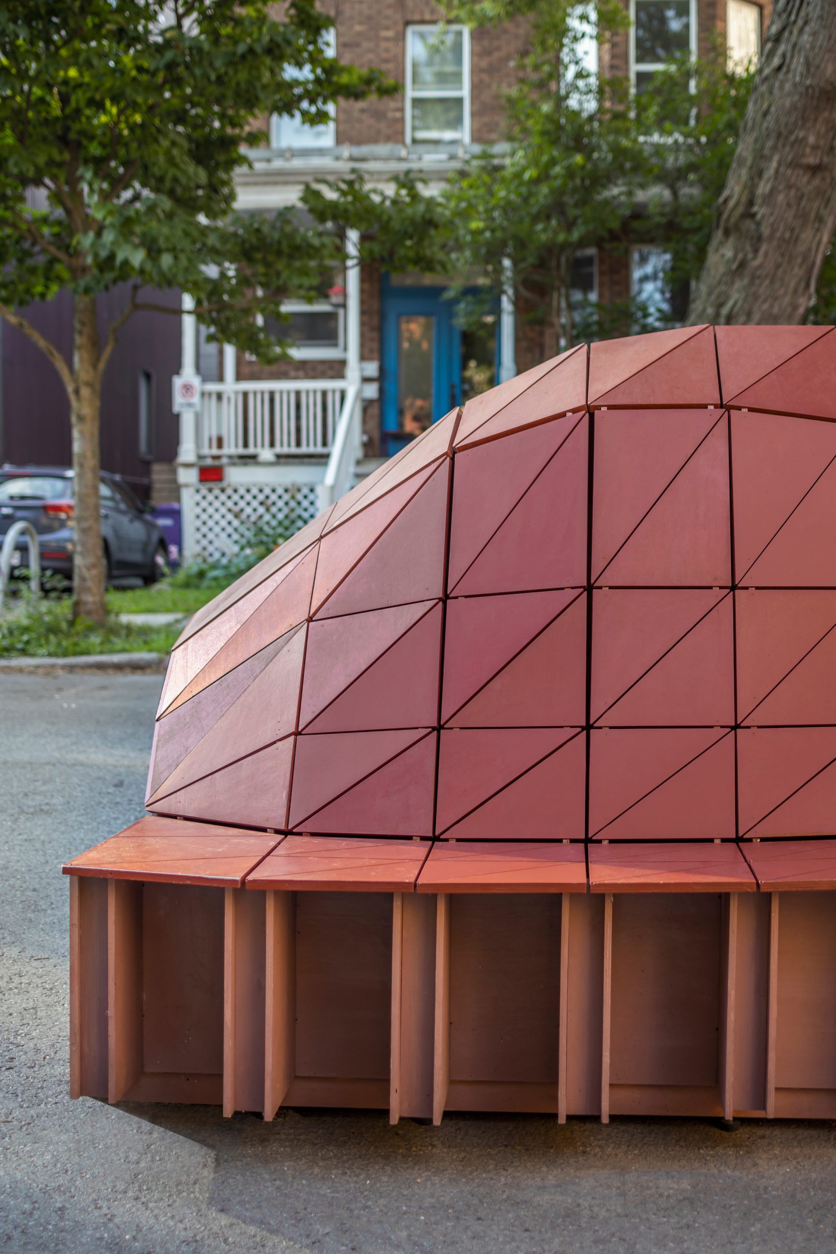 'Parklet Glacier Aberdeen Cecobois 