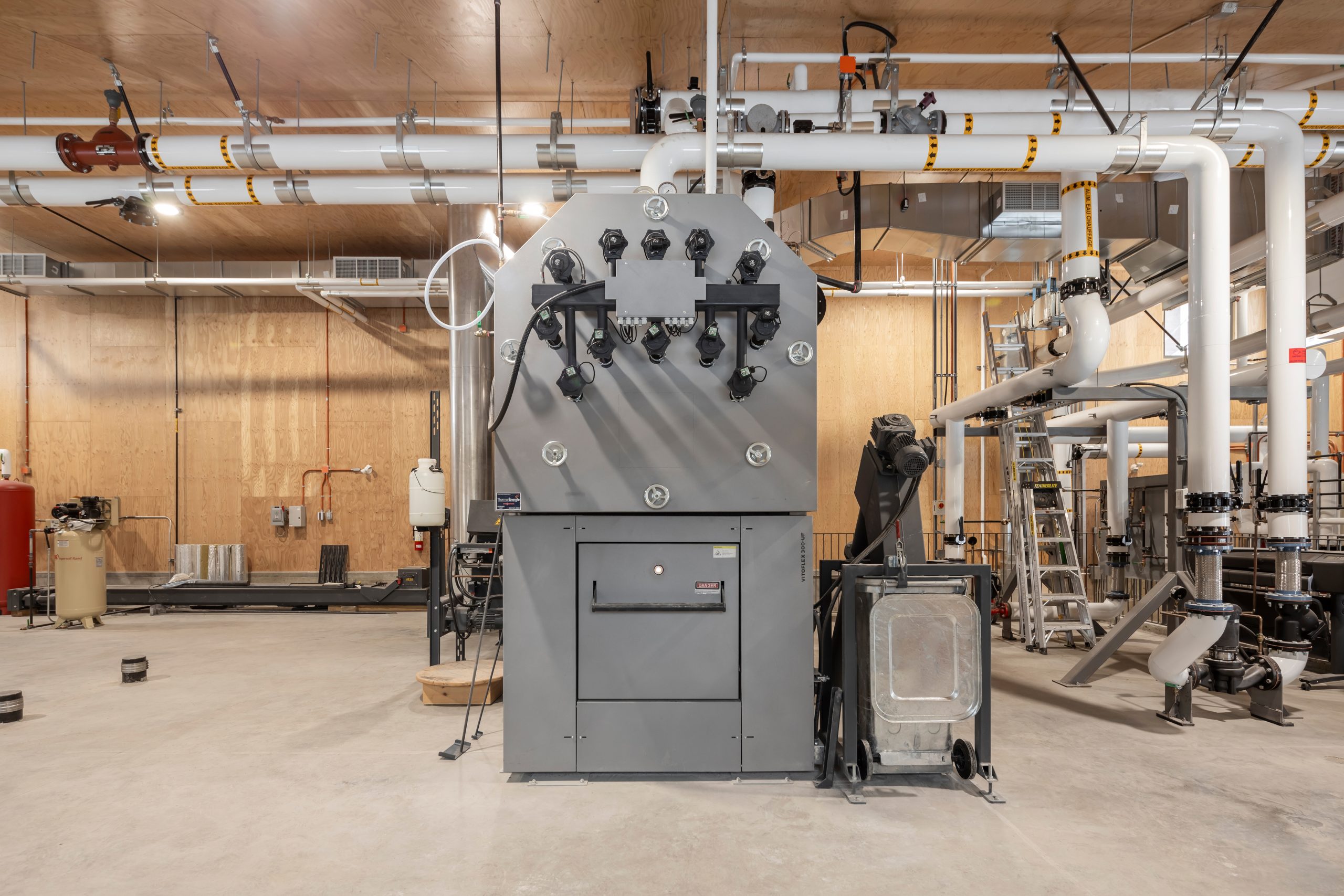 'Centrale d’énergie à la biomasse Cecobois 