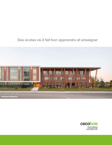 Étude de cas sur les écoles, des écoles où il fait bon apprendre et enseigner.