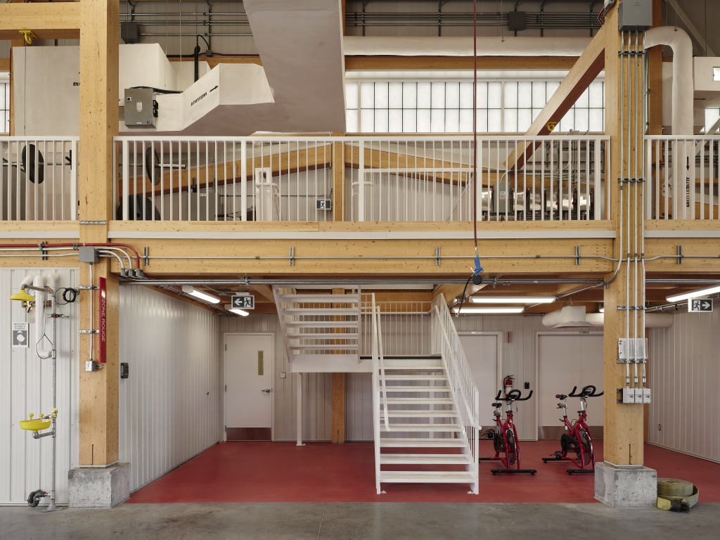 'Caserne de pompiers de Wemotaci Cecobois 