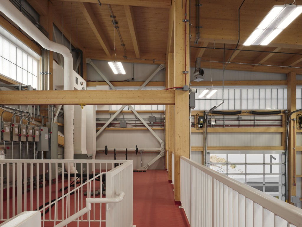 'Caserne de pompiers de Wemotaci Cecobois 