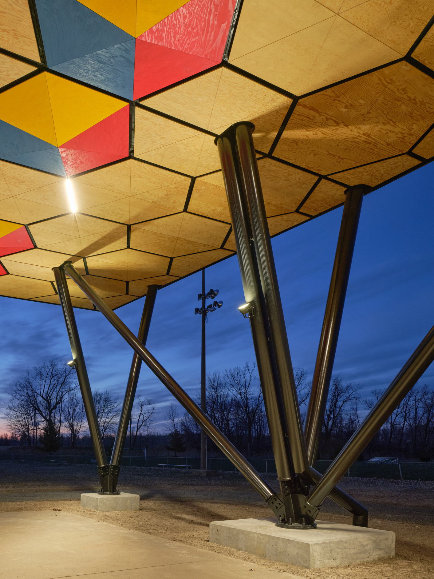 'Patinoire Parc Le Rocher Cecobois 